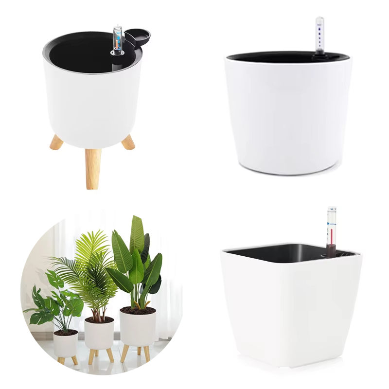 Aloe Vera Pot - 1 szt. Plastikowa doniczka do roślin