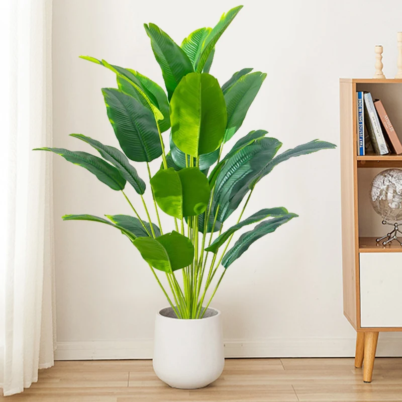 Ficus Lyrata Tree - 1 szt. Sztuczne rośliny Duża tropikalna